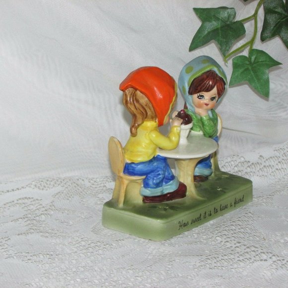 1973 Vintage GIGI Friendship Figurine HOW SWEET IT IS... 70's Girls Great Gift - Picture 3 of 5